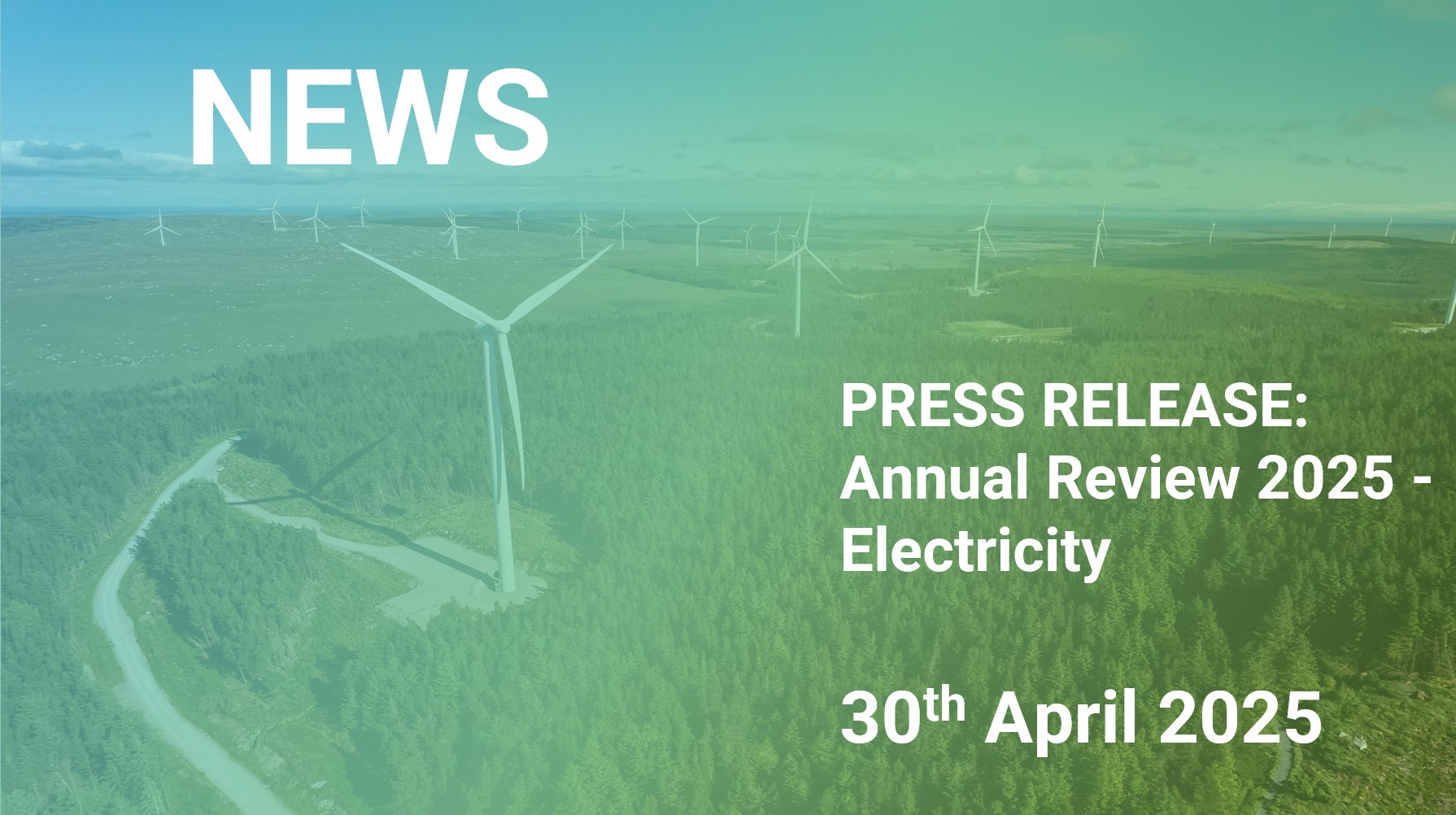 PRESS RELEASE: Annual Review 2025 - Electricity